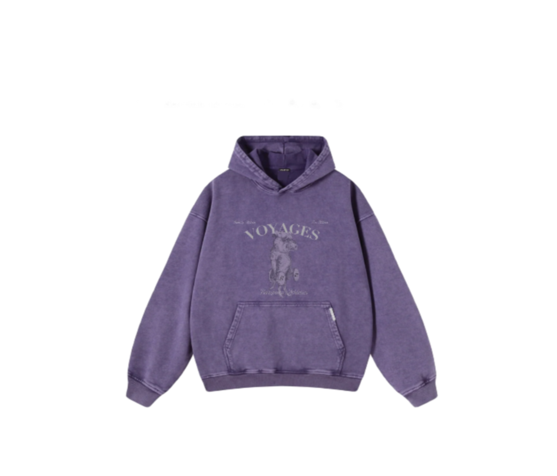 Voyages Hoodie - Vintage Purple