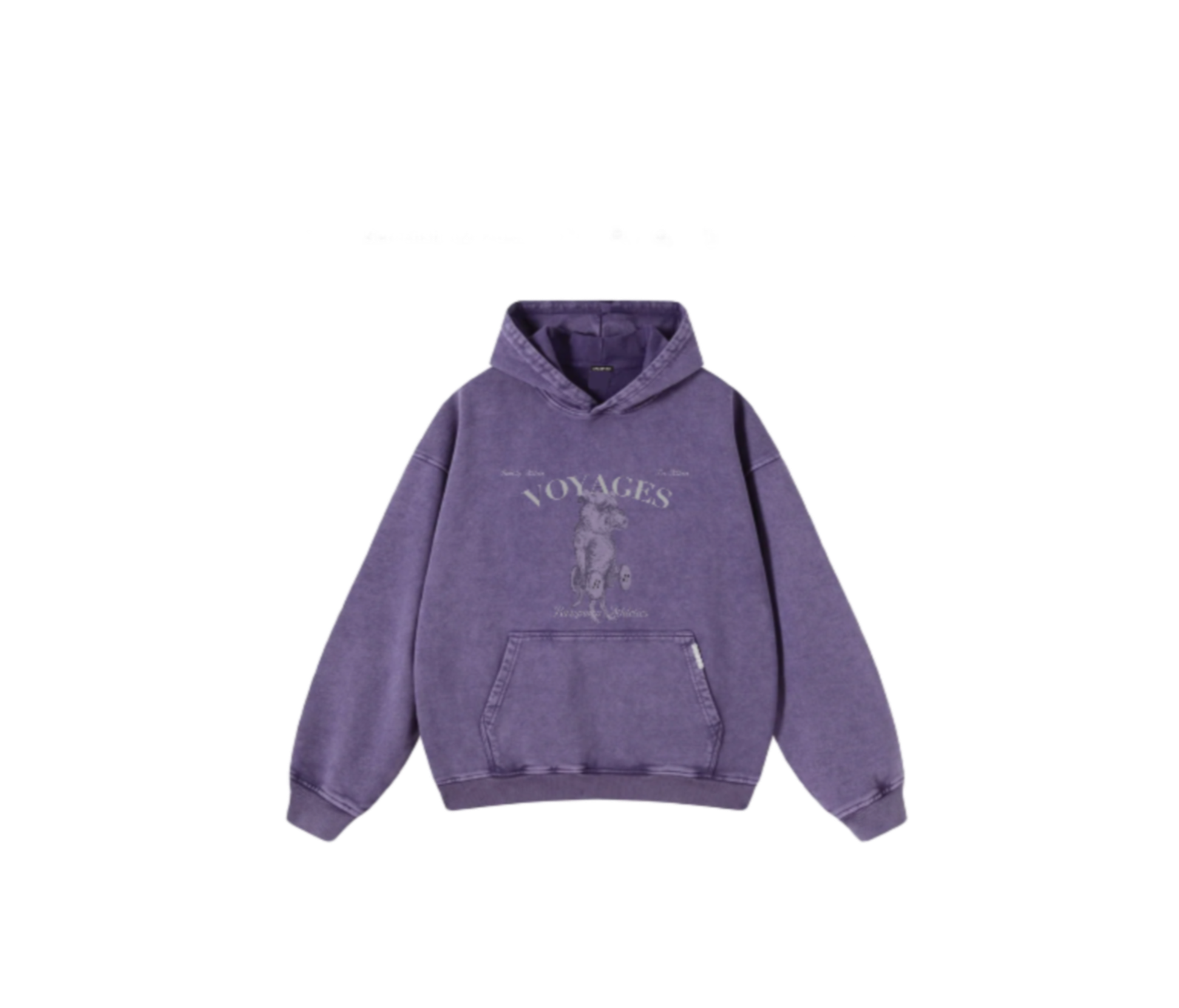 Voyages Hoodie - Vintage Purple