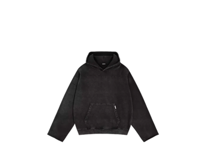 Uncuffed Hoodie - Vintage Black